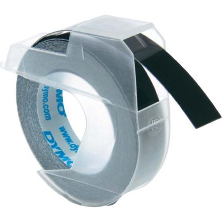 Dymo DY Emb 3/8 9MM 10PK BLK Tape/Global