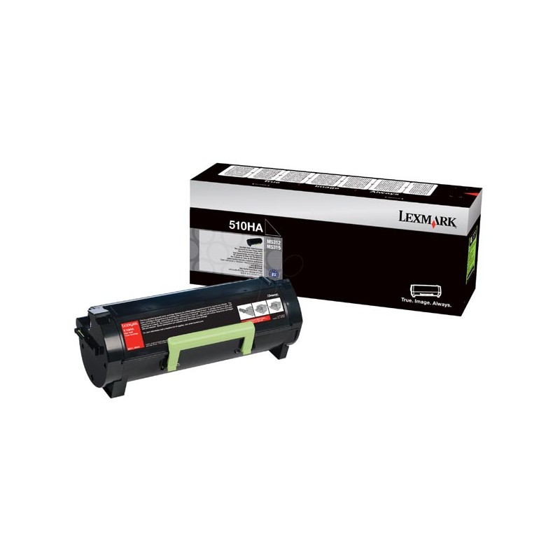 Lexmark originální toner 51F0HA0, black, 5000str., high capacity
