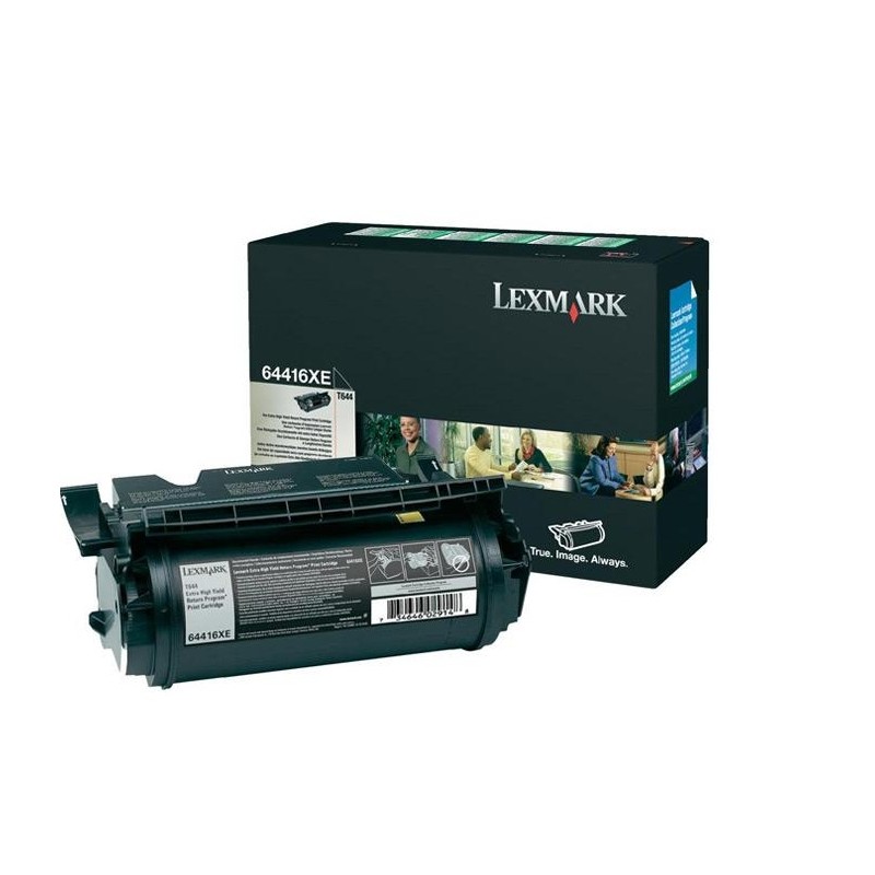 Lexmark originální toner 64416XE, black, 32000str., return