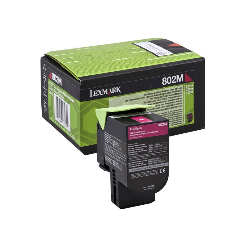 Lexmark Toner Cartridge Cyan/800S2 2K Pgs F CX310