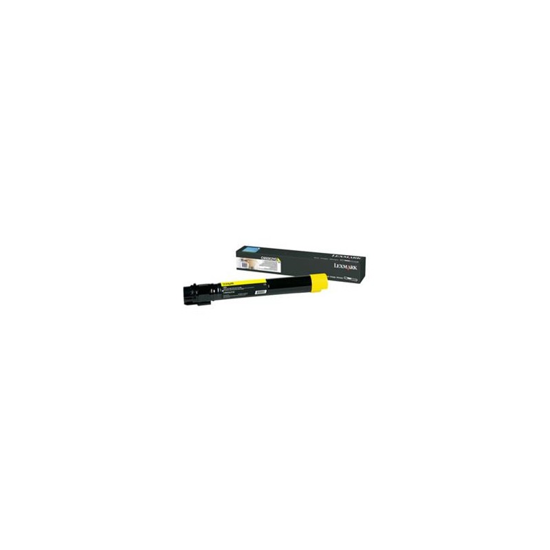 Lexmark originální toner C950X2YG, yellow, 22000str.