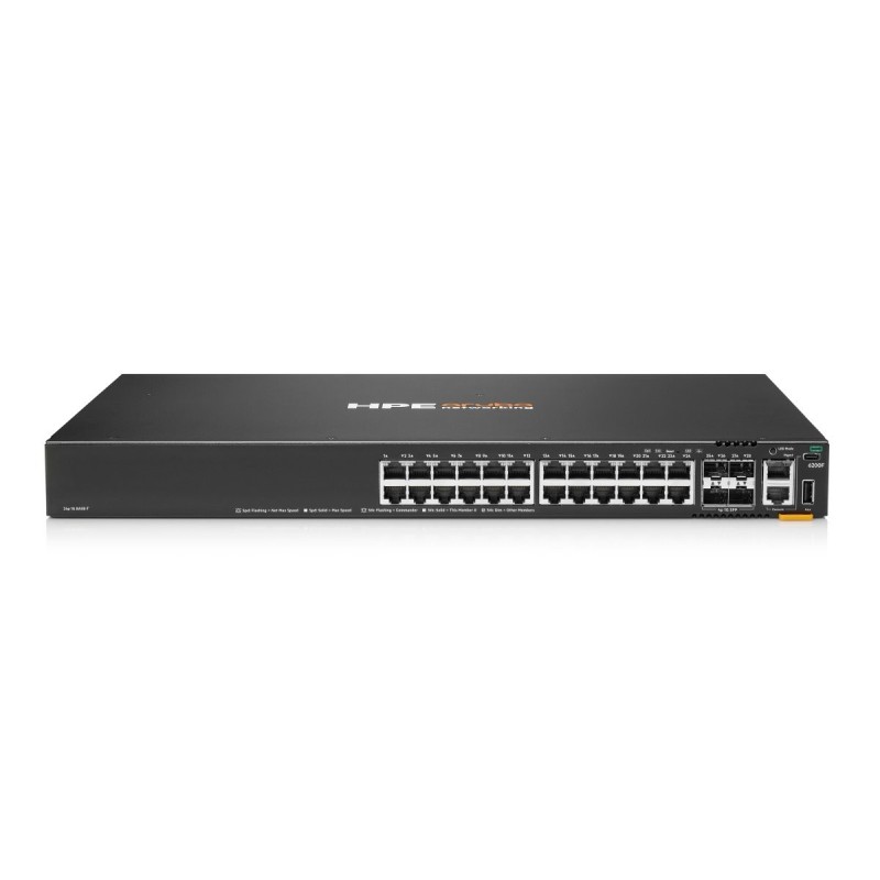 HPE ANW 6200F 24G 4SFP Switch-Stock/.