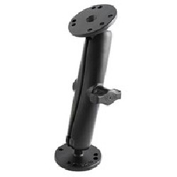 RAM® Universal Double Ball Mount with Two Round Plates RAMB101UC