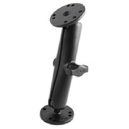 RAM® Universal Double Ball Mount with Two Round Plates RAMB101UC