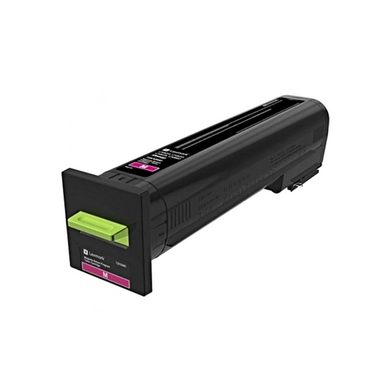 Lexmark originální toner 72K20M0, magenta, 8000str., extra high capacity, return