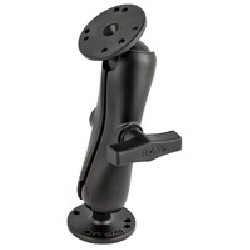 RAM® Double Ball Mount with Two Round Plates RAM101U