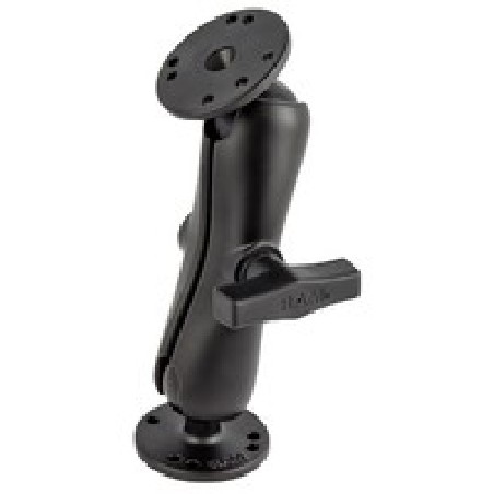 RAM® Double Ball Mount with Two Round Plates RAM101U