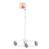 Compulocks iPad 10-11 Gen Apex Enclosure/Medical Rolling Cart Extended