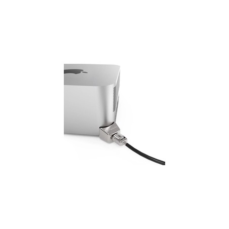 MAC STUDIO LEDGE LOCK ADAPTER/WITH KEYED CABLE LOCK SILVER
