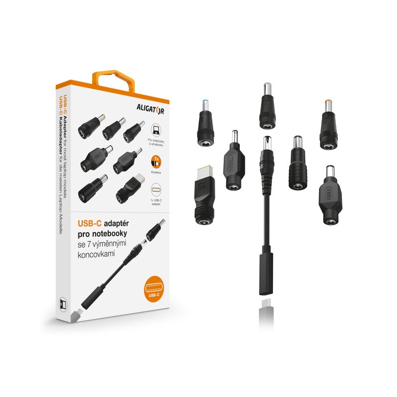 Aligator univerz USB-C adaptér pro ntb 7 konektorů