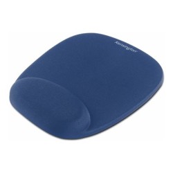 Kensington Foam Mouse Pad With Integrated/Wrist Support- Blue