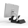 UNIVERSAL TABLET HOLDER - BLACK/WITH COILED CABLE LOCK - BLACK