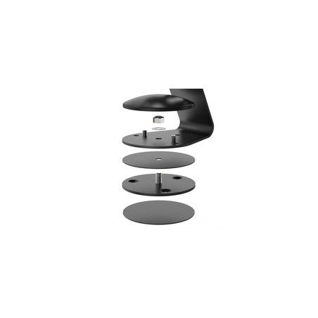 SWIVEL BASE FOR CORE STAND -/BLACK