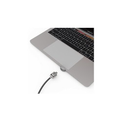 LEDGE LOCK ADAPTER MACBOOK PRO/13IN M1/M2+KEYED CBL LOCK SILVER