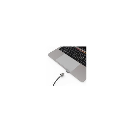 LEDGE LOCK ADAPTER MACBOOK PRO/13IN M1/M2+KEYED CBL LOCK SILVER