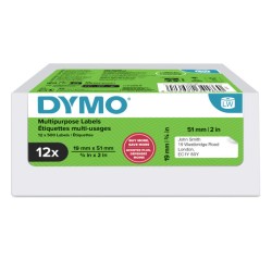 LABELWRITER ROLLS - VALUE PACK/DY LW 19X51MM MP LBL 500CT FSC 1