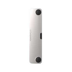 BLADE UNIVERSAL LOCK SLOT/ADAPTER+COMBINATION LOCK SILVER
