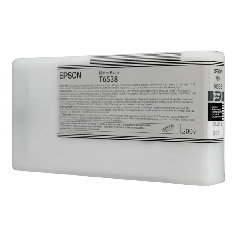 Epson inkoustová náplň/ C13T653800/ StylusPro4900/ Matná/ 200ml