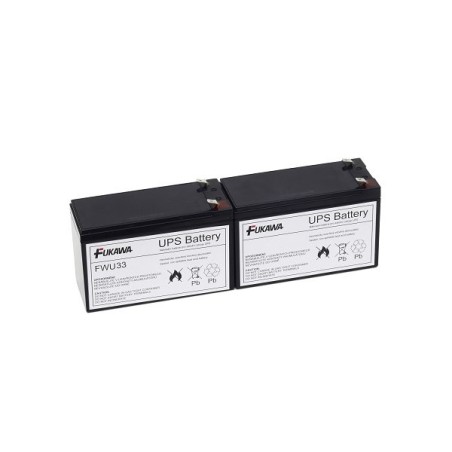 FUKAWA olověná baterie FWU33 do UPS APC/ výměnná sada za RBC33