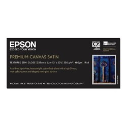 Epson PremierArt Water Resistant Canvas - Lesklý - Role (33 cm x 6,1 m) - 350 g/m? - 1 role umělecký papír - pro SureColor