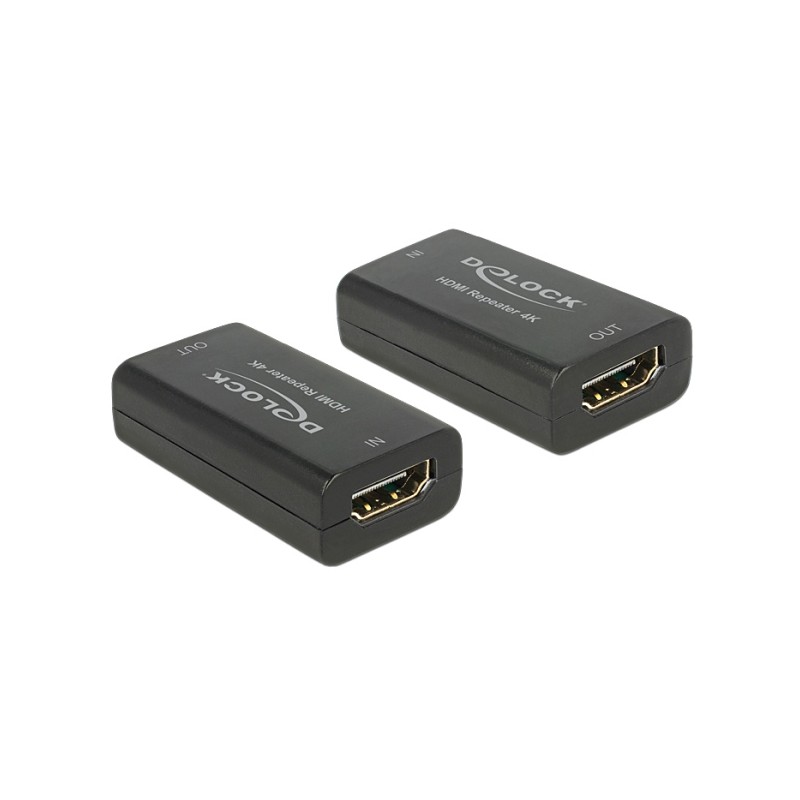 Delock HDMI Repeater - Video/audio nástavec - HDMI - až 30 m
