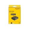 Delock - USB spínac - 4 PC na 4 zarízení - 8 x USB 2.0 - desktop