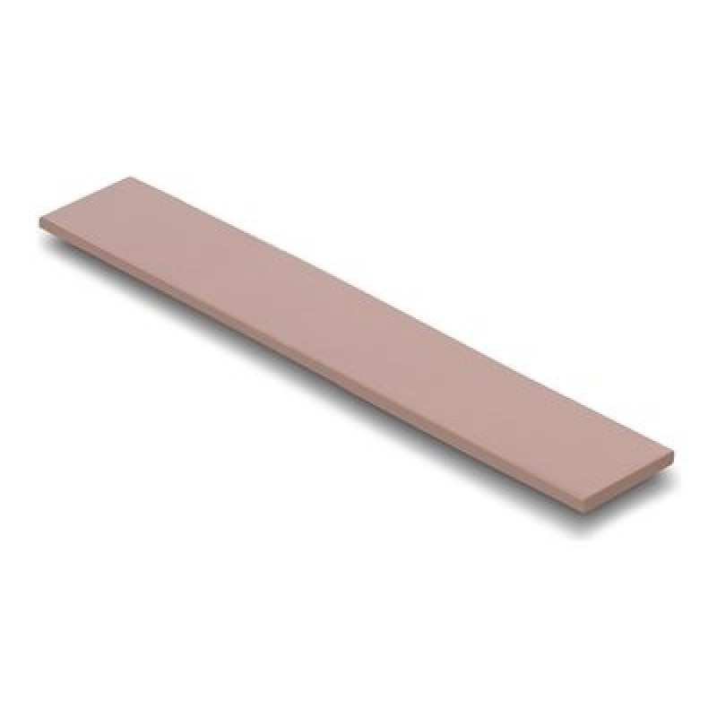 Delock - Tepelná podložka - vodivý, 120 x 20 x 3 mm, pro moduly M.2, 3,0 W/mK, bez silikonu - ružová