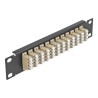 10 Fiber Optic Patch Panel 12 Port LC Q, 10 Fiber Optic Patch Panel 12 Port LC Q 66778