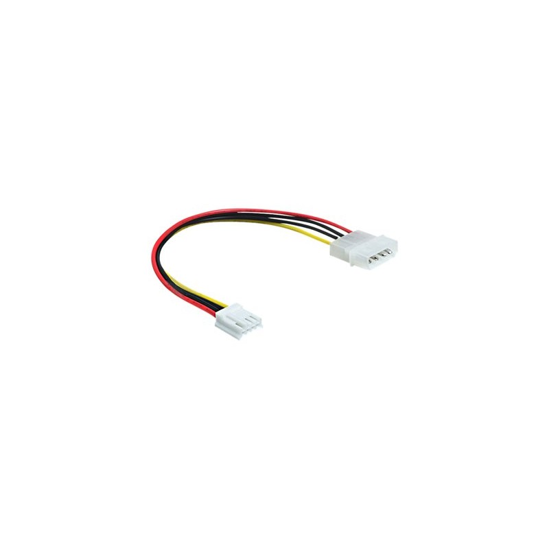 Delock - Elektrický kabel - 4 pinové interní napájení (M) do 4 pinový mini-napájecí konektor (F) - 30 cm