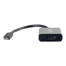 C2G USB C to DisplayPort Adapter Converter - USB Type C to DisplayPort Black - Externí video adaptér - USB 3.1 - DisplayPort