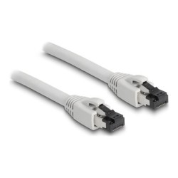 Delock - Patch kabel - RJ-45 (M) do RJ-45 (M) - 2 m - 7.5 mm - SFTP, PiMF - CAT 8.1 - bootovaný, neobsahuje halogen, provedení