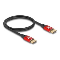 Delock - Kabel DisplayPort - DisplayPort (M) do DisplayPort (M) - DisplayPort 1.4 - 1 m - podpora 8K60Hz, až 32,4 Gbps