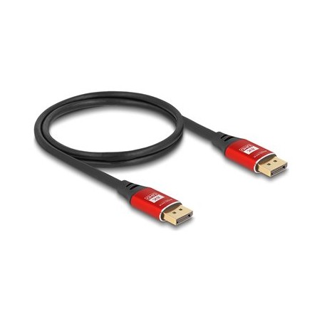 Delock - Kabel DisplayPort - DisplayPort (M) do DisplayPort (M) - DisplayPort 1.4 - 1 m - podpora 8K60Hz, až 32,4 Gbps