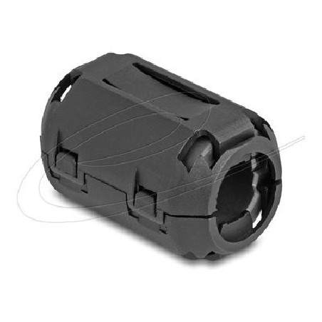 Delock - Ferrite bead - pro kulatý kabel až do 13 mm - cerná (balení 2)