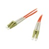 C2G Low-Smoke Zero-Halogen - Patch kabel - multirežim LC (M) do multirežim LC (M) - 5 m - 5 m - optické vlákno - 62,5 / 125