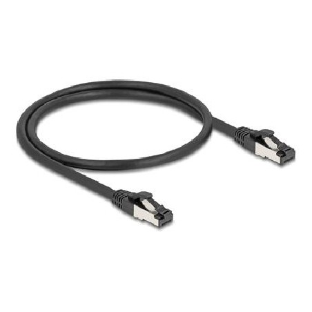 Delock - Patch kabel - RJ-45 (M) do RJ-45 (M) - 50 cm - 6 mm - S/FTP, PiMF - CAT 8.1 - neobsahuje halogen, lisovaný, provedení