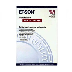 Epson Photo Quality InkJet Paper, C13S041069, foto papír, matný, bílý, Stylus Pro XL, XL+,1500, Laser 15, A3+, 104 g/m2