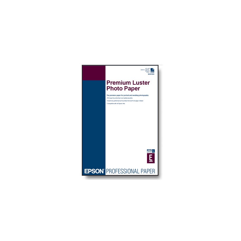 Epson Premium Luster Photo Paper, C13S041785, foto papír, lesklý, bílý, A3+, 235 g/m2, 100 ks, inkoustový