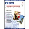 Epson Premium Semigloss Photo Paper, C13S041334, foto papír, pololesklý, bílý, Stylus Photo 1290, 2100, A3, 251 g/m2, 20 ks