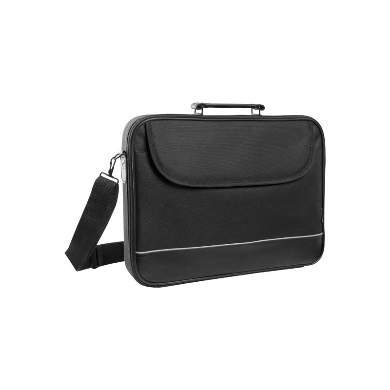 Taška na notebook 16", Ascetic, černá z polyesteru, Defender