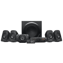 Logitech reproduktory Z906-Digital, 5.1, 500W, černé, dálkové ovládání, výborné basy, Subwoofer 165W