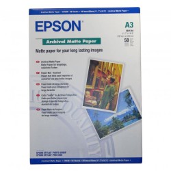 Epson Archival Matte Paper - Matný - A3 (297 x 420 mm) - 192 g/m? - 50 listy papír - pro SureColor SC-P700, P7500, P… C13S041344