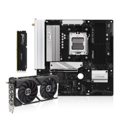 MB SET Asrock B850M PRO RS WIFI + VGA ASUS 5060 8GB OC + RAM