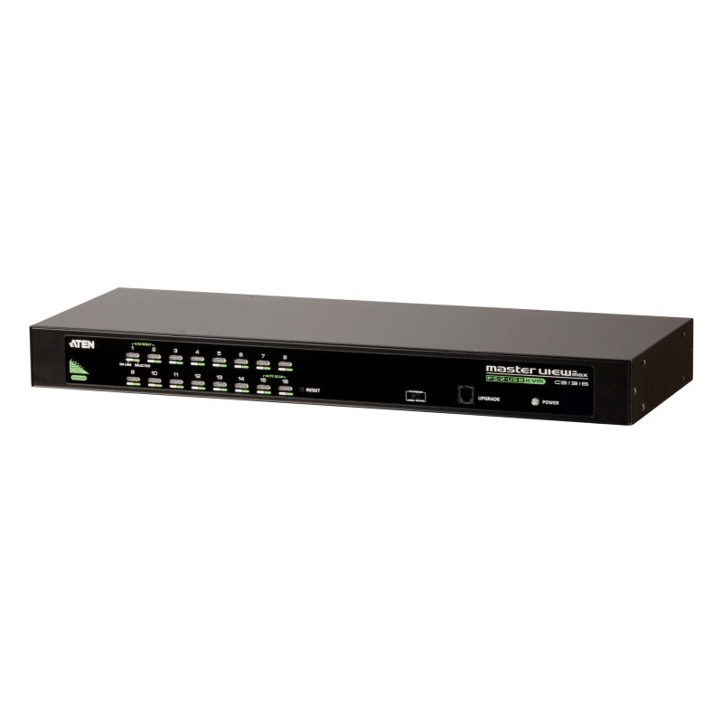 ATEN 16port KVM, PS/2+USB, OSD, rack 19",