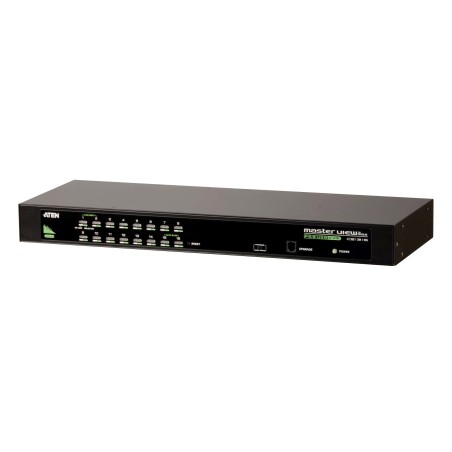 ATEN 16port KVM, PS/2+USB, OSD, rack 19",