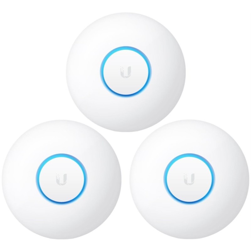 Ubiquiti UniFi nanoHD - Bezdrátový access point - Wi-Fi 5 - 2.4 GHz, 5 GHz - DC napájení (balení 3)