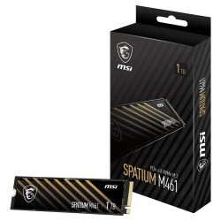 MSI SSD SPATIUM M461, 1TB, PCIe 4.0 NVMe M.2