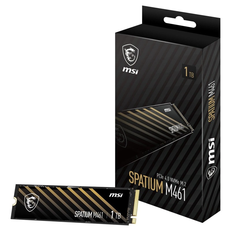 MSI SSD SPATIUM M461, 1TB, PCIe 4.0 NVMe M.2
