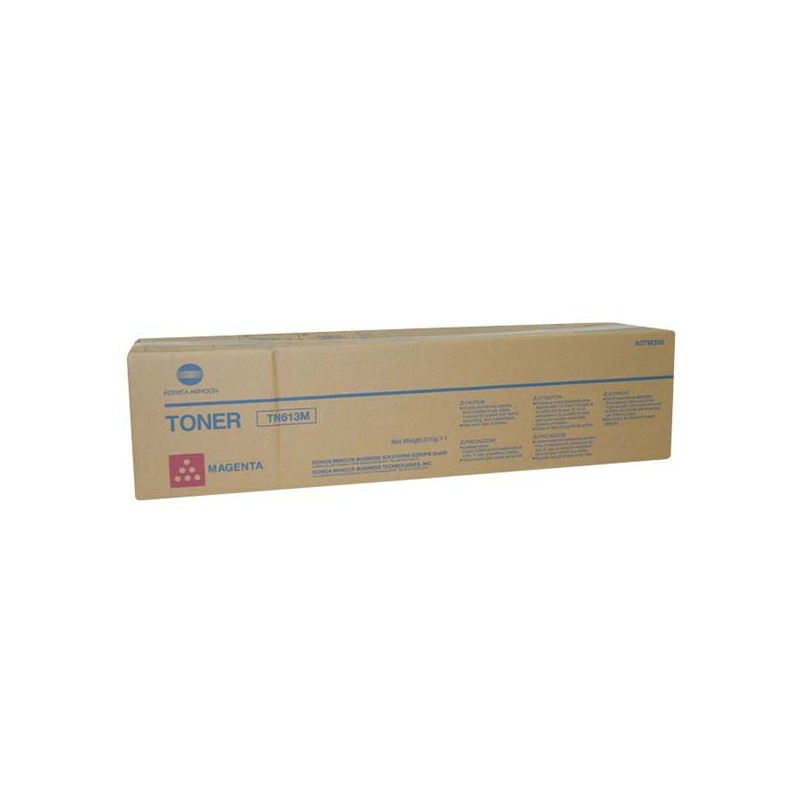 Konica Minolta originální toner A0TM350, TN613M, magenta, 30000str.