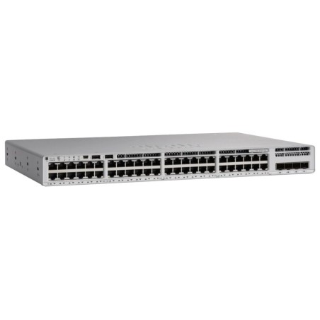 Catalyst 9200L 48-port PoE+, 4 x 1G, Network Essentials, C9200L-48P-4G-E